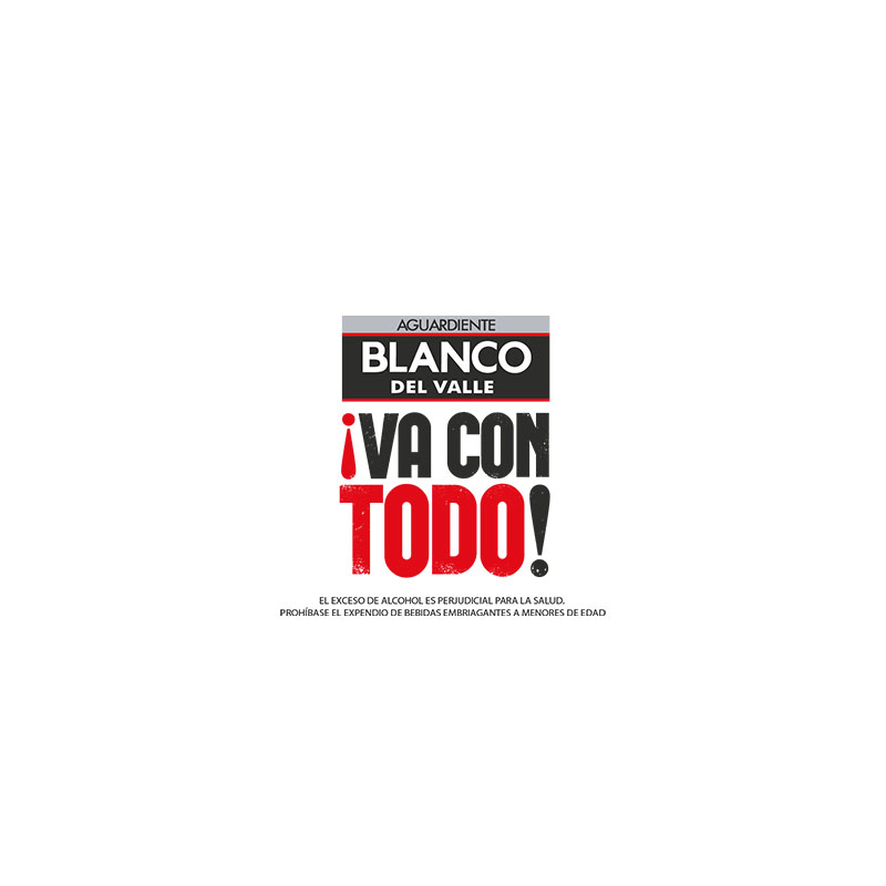Aguardiente Blanco del Valle Logo Patrocinador Congreso Confecámaras